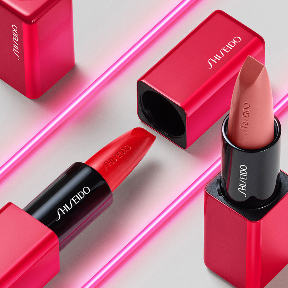 Shiseido Technosatin rouge à lèvres gel #408 tension rose