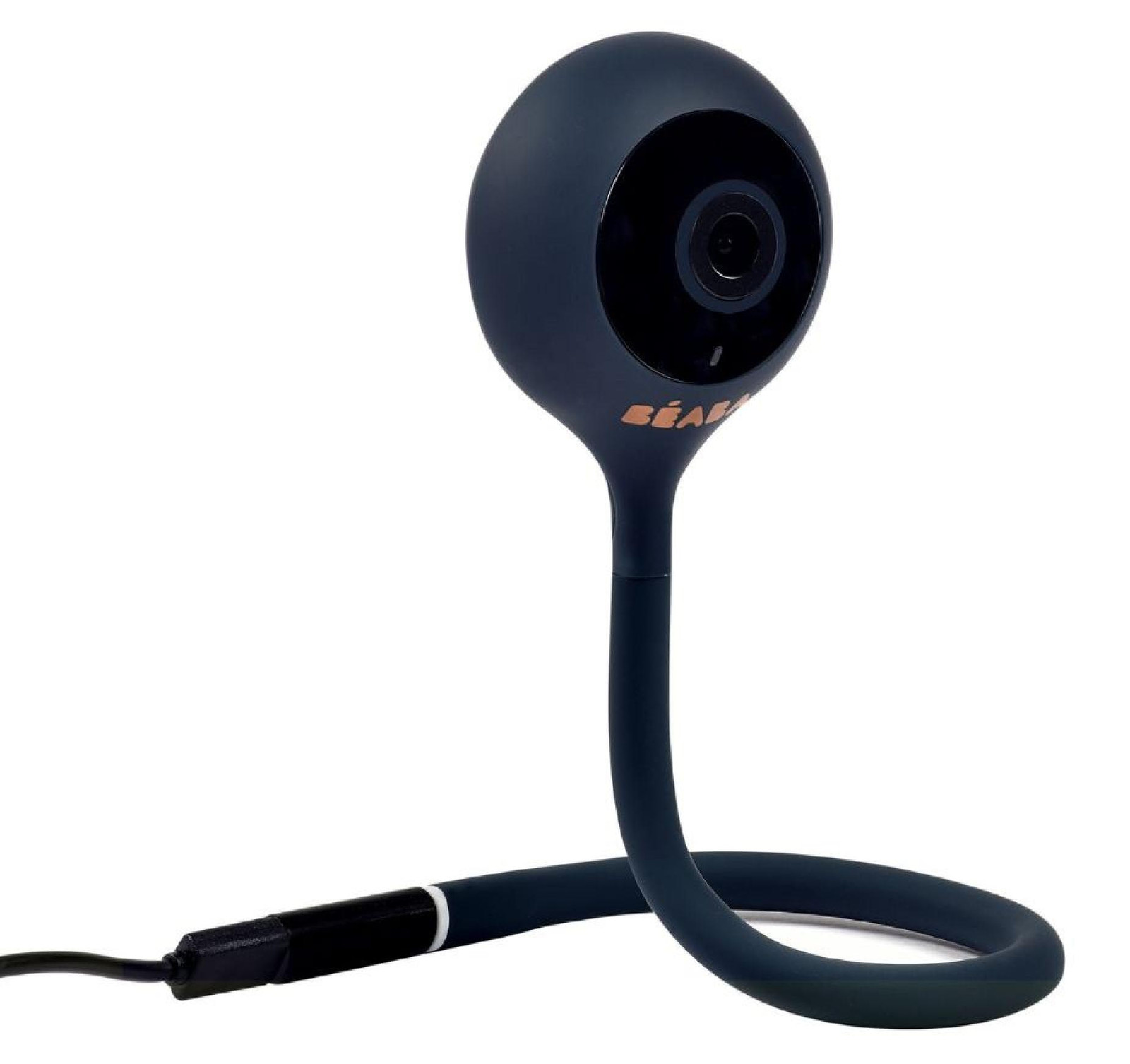 Béaba Niania Babyfoon met Video, Full HD, Wi-Fi en Flexibele Arm, Blauw