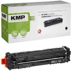 KMP Toner H-T246BX schwarz kompatibel zu HP 203X; Canon 054H(CF540X; 3028C002)