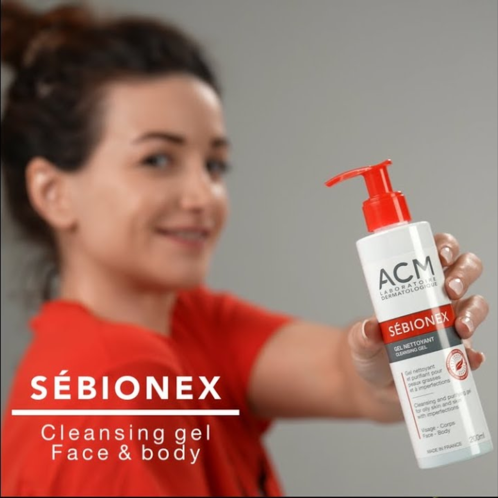 ACM Laboratoire Dermatologique Sébionex Cleansing Gel for Oily Skin 200mL