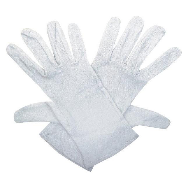 HB Schutzbekleidung ESD Handschuhe Baumwolle weiss, Gr. 10 (10) (08009 76007 000 10-10)