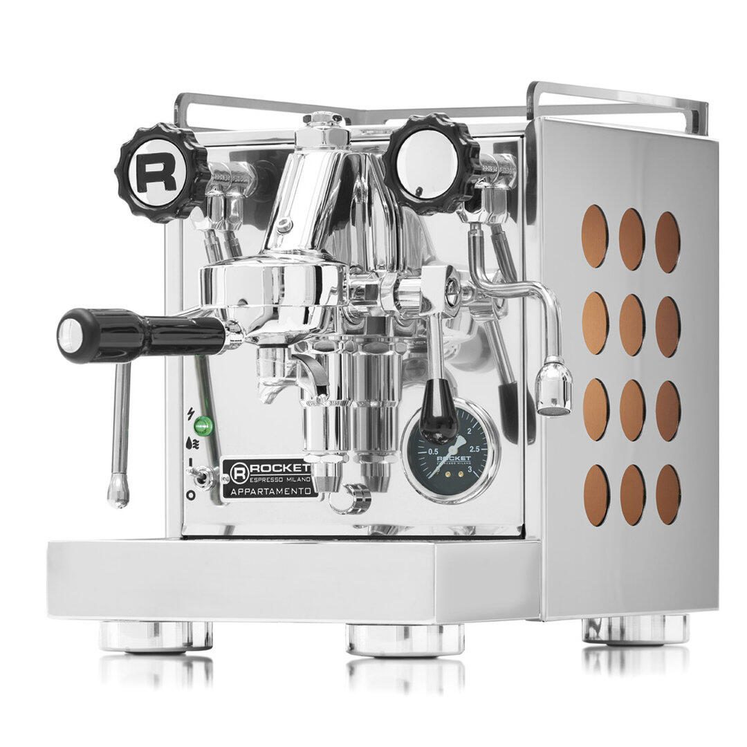 Rocket Espresso Milano Rocket Appartamento - Kaffeemaschine mit Milchaufschäumer - Kupfer/Edelstahl Appartamento Copper