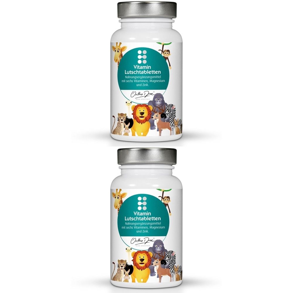 Orthodoc Vitamin Lutschtabletten 2x 2x60 St
