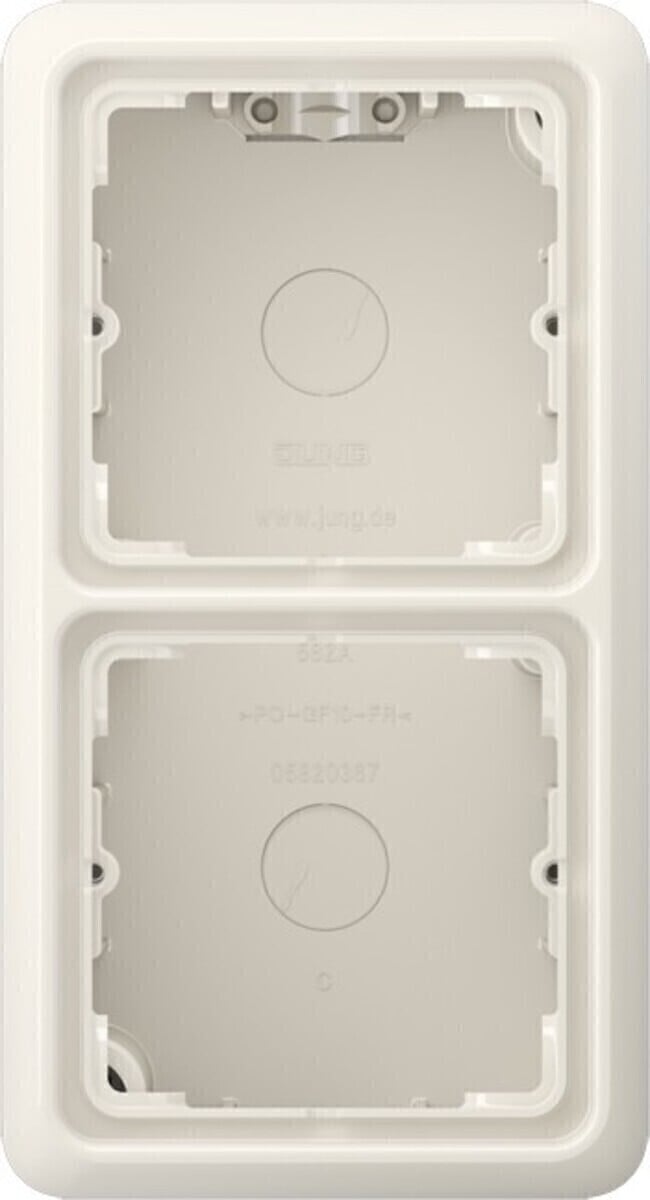 Jung Opbouwdoos CD582AW geschikt voor CD500 wit