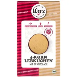 4-Korn Lebkuchen - Vollkorn Glutenfrei 100g