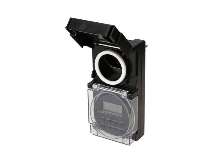 Max Hauri Zeitschaltuhr digital schwarz Ip55