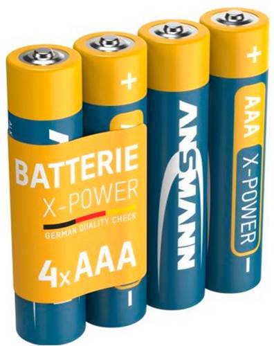 Ansmann X-Power Micro (AAA)-Batterie 1.5V 4St.