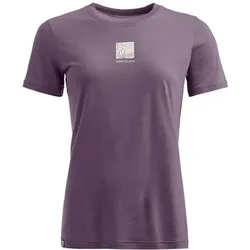 ORTOVOX Damen Unterhemd 120 COOL TEC ABSTRACT TS W, Größe L in Lila Lila