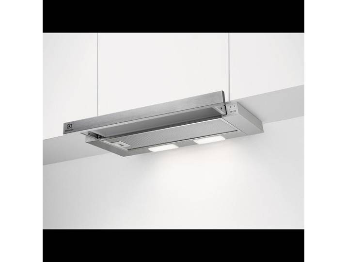 AEG Zwischenbauhaube LFP226S Serie keine Angaben LED-Beleuchtung, Bedienung über Drucktasten