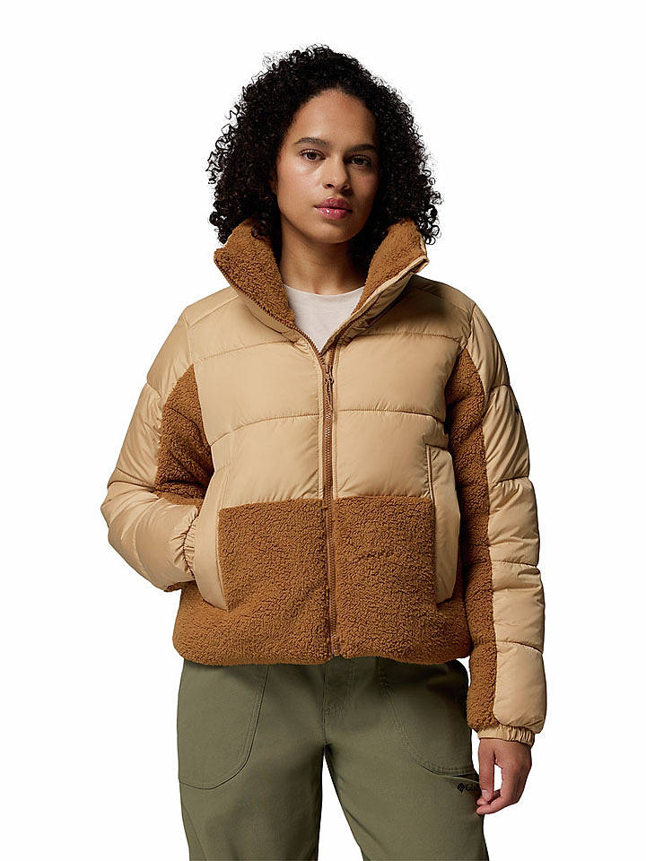 Columbia Winterjacke "Point II Sherpa" in Beige - M