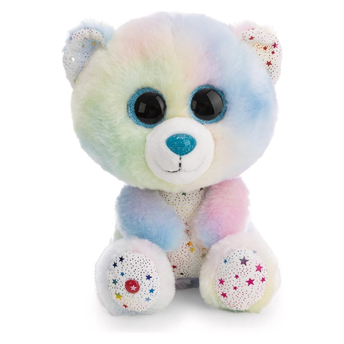 NICI Kuscheltier Bär Regenbogen Snoomi (25 cm) (63059)
