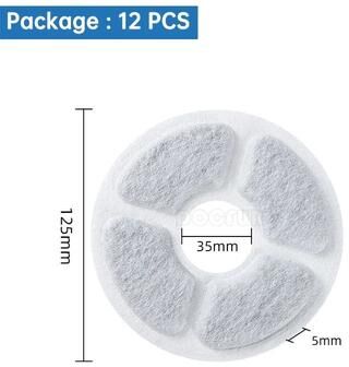Uplift Picks Cat Water Fountain Replacement Filters For Fresh Pet Drinking Water g