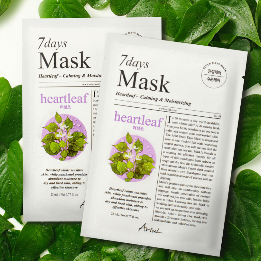 Ariul 7 Days Mask Heartleaf Calming and Moisturizing Mask 1&nbsp;un.