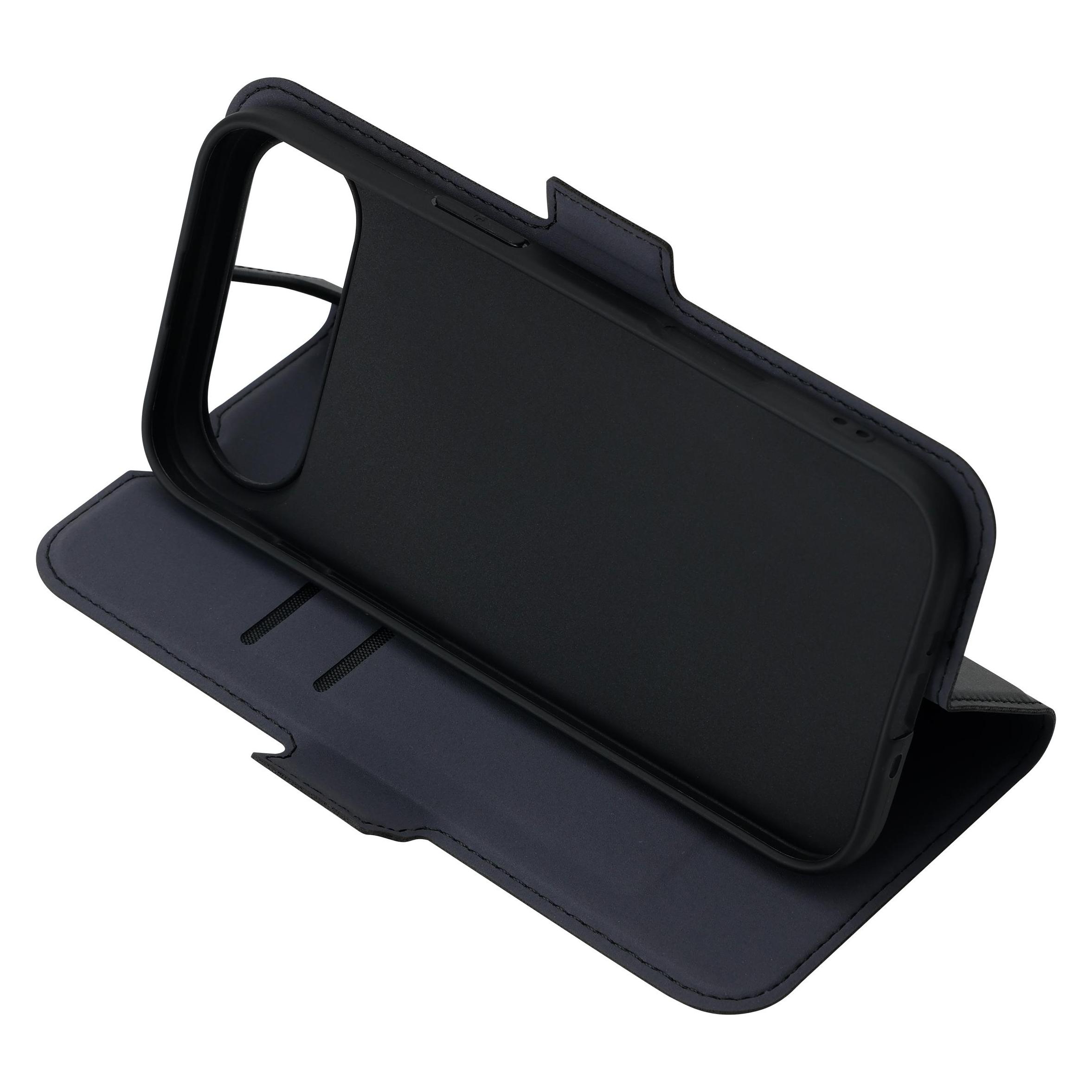 FoneKit MagSafe Compatible BookCase for iPhone Air, black (Apple iPhone Air) (6438148063573)