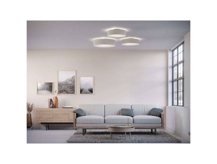 Soft Plafonnier Ø44 White Wool - Belid - Salon / séjour - Tissu / textile