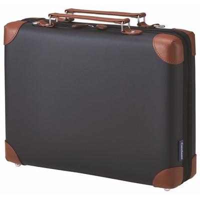 Carchette Carry Case Schmal– Tragekoffer mit Schultergurt, Schwarz