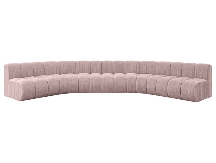 Wohnlandschaft Montra-U1 Rosa - Poso 145
