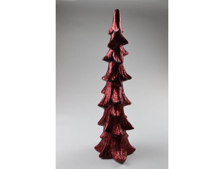 Dekobaum AM DESIGN Dekofigur, aus Keramik , rot, B:13cm H:45,5cm, Keramik, Dekofiguren, Dekobaum, BxH: 13x45,5 cm