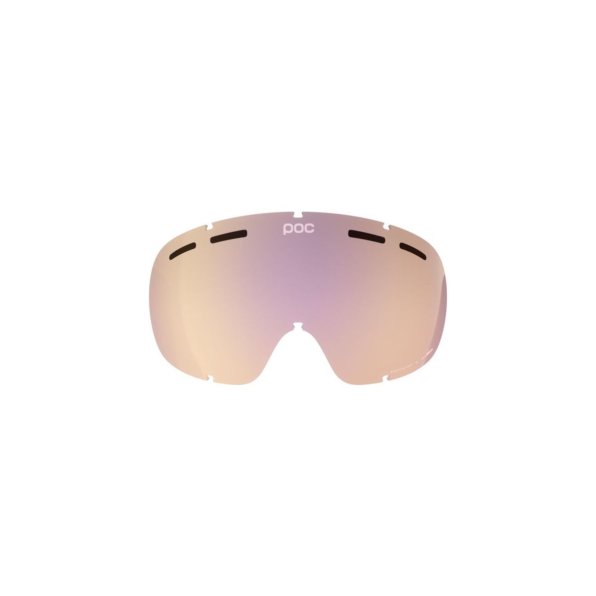 POC Fovea Mid/Fovea Mid Race Lens clarity intense/cloudy coral (9503) ONE PC414219503ONE1