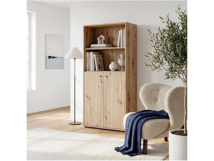 Bibliothek TEMPRA 2 73.7x34.8x149.5cm spanplatte