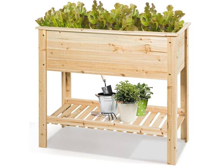 HOCHBEET Pflanzkübel Pflanzkasten Holz