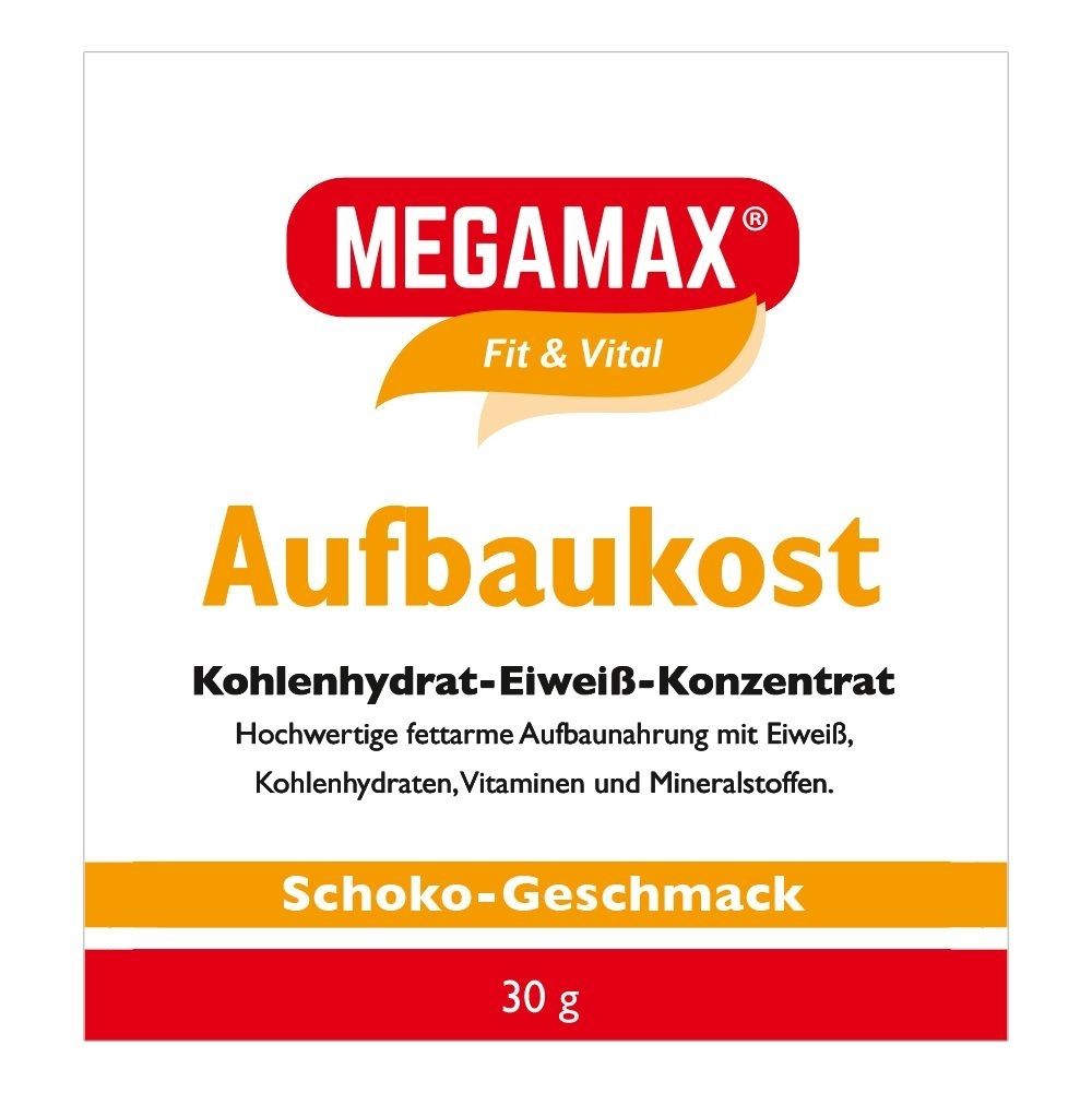 MEGAMAx Aufbaukost Schoko x5 5x30 g Pulver