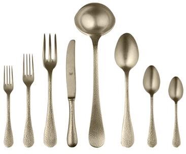 Mepra Epoque Pewter Flatware Set - 43 Pieces