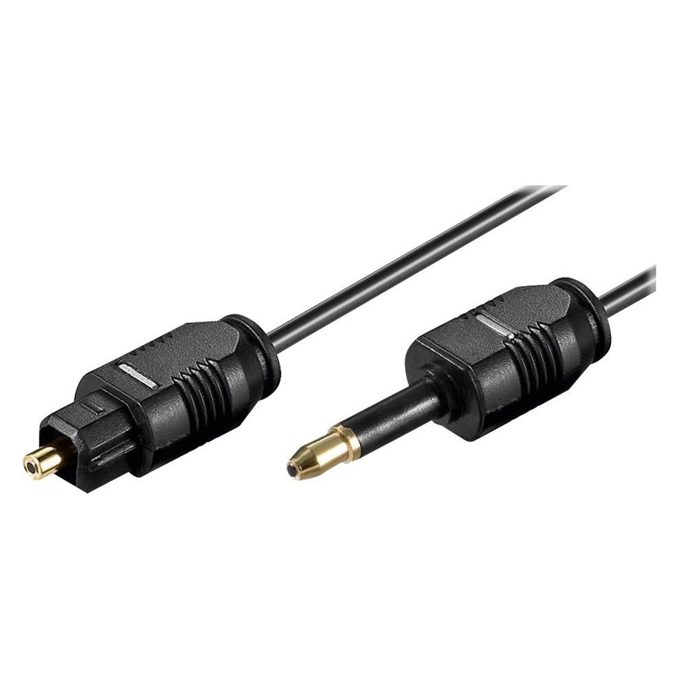 Goobay Toslink - mini Toslink (2 m, Toslink Kabel) (51225)