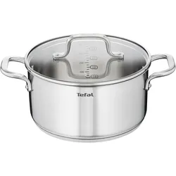 Tefal Virtuoso Kookpan, Pfanne + Kochtopf, Silber