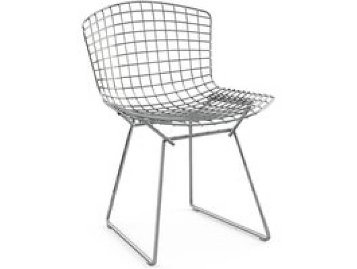 Knoll International - Bertoia Side Stuhl ohne Polster Verchromt