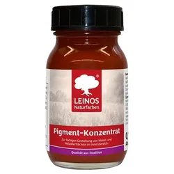Leinos Pigment-Konzentrat 668 Eisenoxid-Rot - 0,1 l Glas