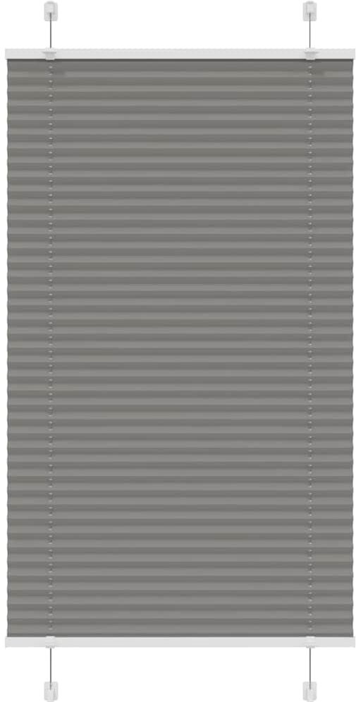 vidaXL Store plissé anthracite 70x100 cm largeur du tissu 69,4 cm