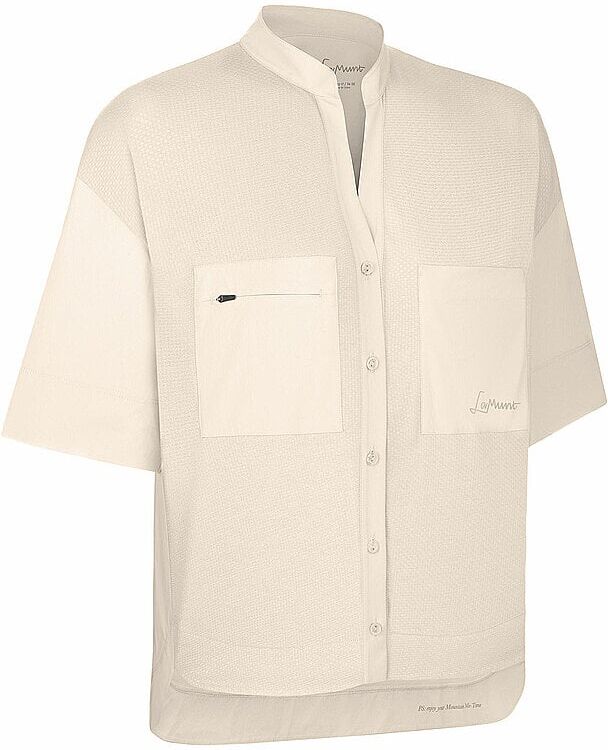 LAMUNT Damen Bluse Ulli MNT Travel beige   40 40