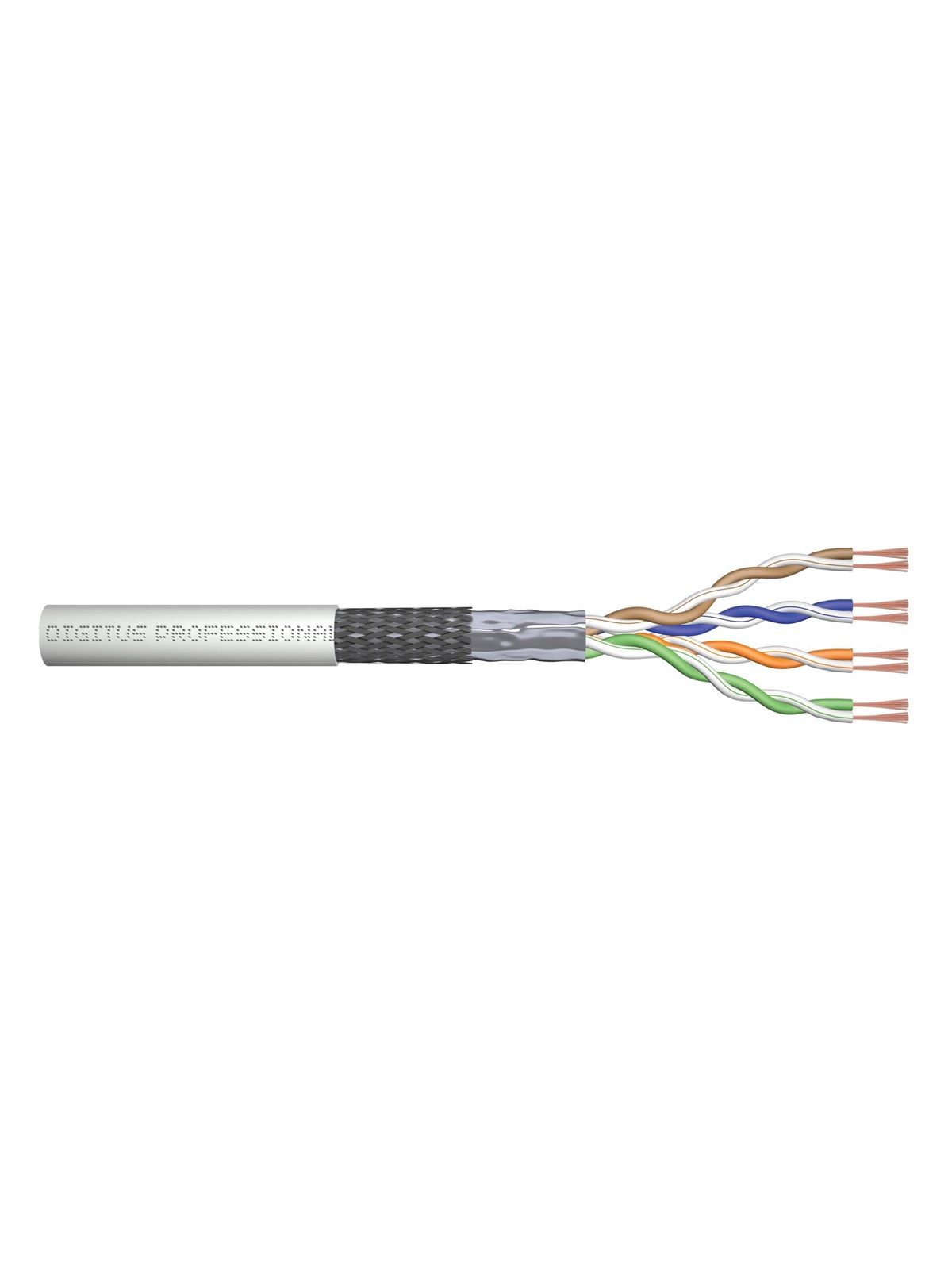 DIGITUS CAT 5e SF-UTP Cable - 305m - Grau - 305m