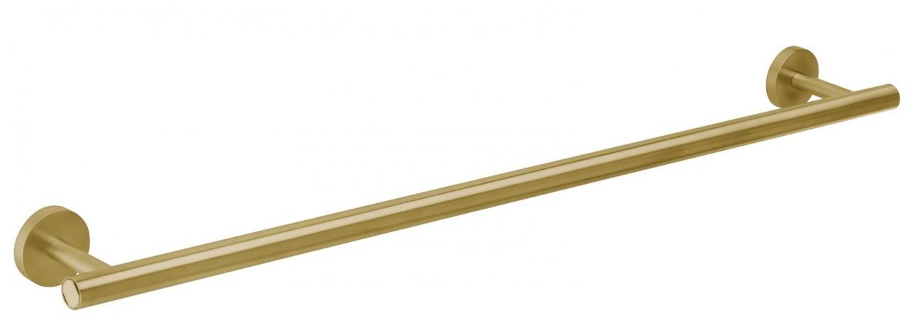 Herzbach Design iX Badetuchhalter 60cm Edelstahl Brass, 21.816000.1.41 21.816000.1.41