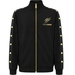 PLEIN SPORT Joggingjacke, Größe S in Schwarz 02