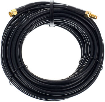 pro snake RP-SMA Antenna Cable 10m Schwarz