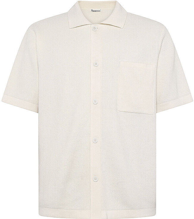 KNOWLEDGE COTTON APPAREL Poloshirt  creme   S S