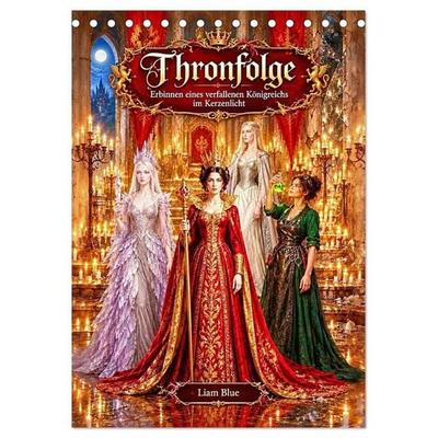 Thronfolge (Tischkalender 2027 DIN A5 hoch), CALVENDO Monatskalender