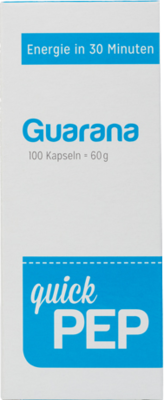 ALLPHARM Vertriebs GmbH QUICKPEP Guarana Kapseln 60 g 10346886