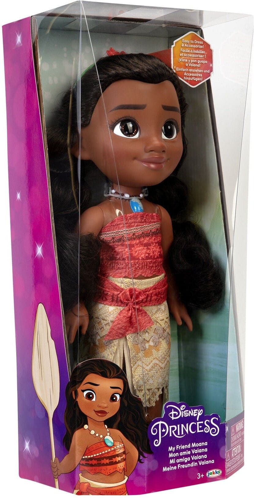 Disney Princess Vaiana 38cm Large Doll by Jakks Pacific for Kids