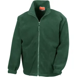 Result Herren Schwere Fleece Jacke Sweatjacke R036X forest S
