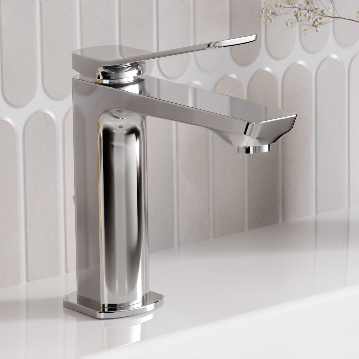 Steinkamp Value basin mixer with drain 60001CRST
