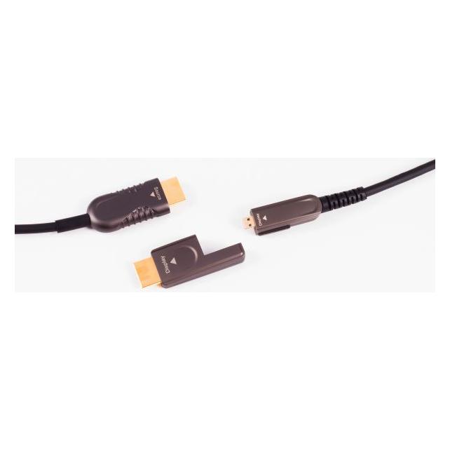 Shiverpeaks S/CONN maximum connectivity HDMI Anschlusskabel-Optisches HDMI Verlegekabel-Set, 4K, 7,5m (7.50 m) (30-02065)