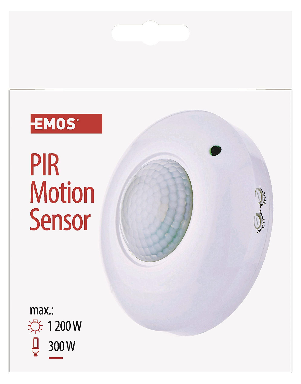 Emos PIR-sensor bewegingsmelder IP20 1200W wit