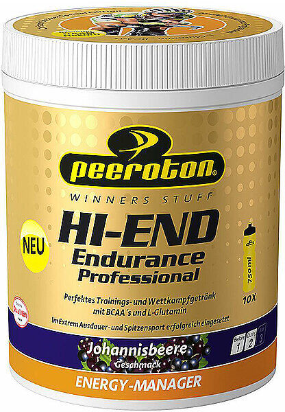 PEEROTON HI-END Endurance Energy Drink Professional Johannisbeere 600g Christoph Strasser bunt B