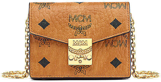 MCM Geldbörse TRACY Mini braun EG