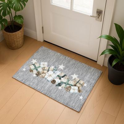 Addison Rugs Premium Washable Super Soft Christmas Presents Mayfield Rug