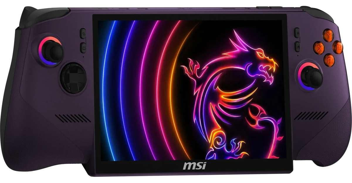 MSI Claw 8 EX AI+ CG3EM-002 8" FHD+ 120Hz 32GB 1TB SSD Lila W11H - Tablet - 1.000 GB