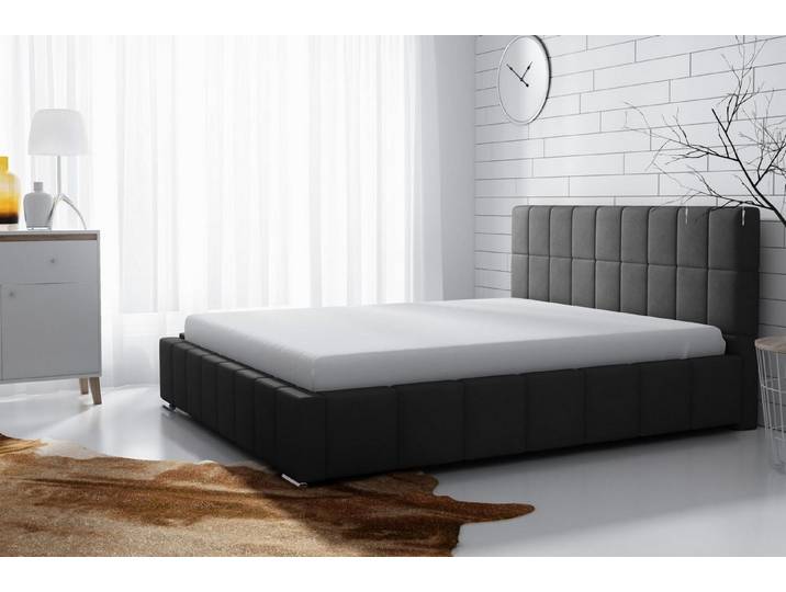 Xlmoebel Polsterbett Elegantes Polsterbett im modernen Hotel-Design für luxuriösen Komfort (Polsterbett), Hergestellt in Europa
